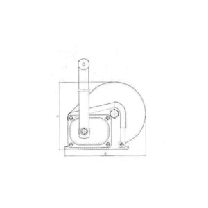 Vinci de Ridicare Manual cu Frână 800kg