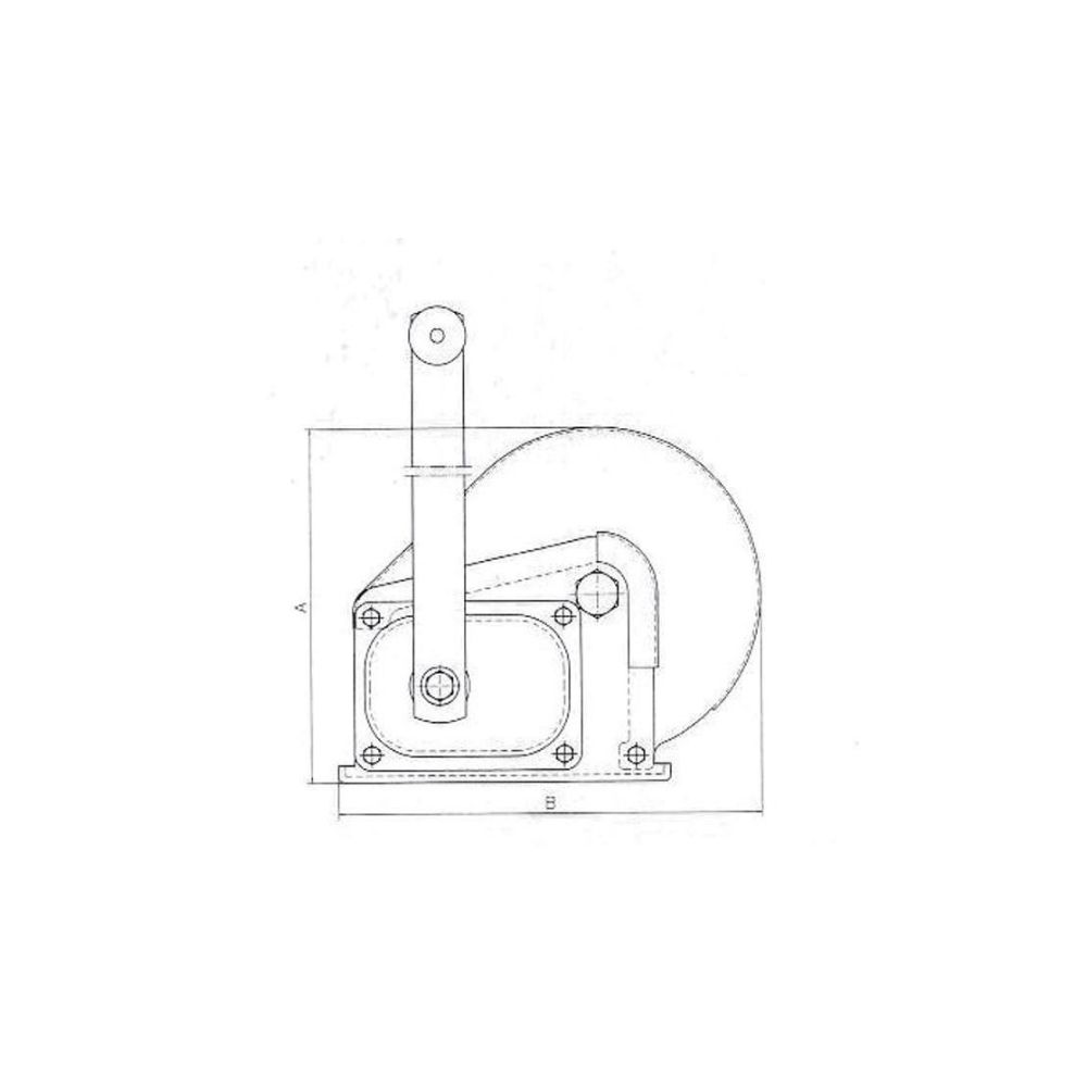 Vinci de Ridicare Manual cu Frână 800kg Vinci de Ridicare Manual cu Frână 800kg