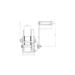 Vinci de Ridicare Manual cu Frână 1150kg