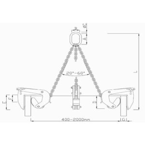 Dispozitiv de Ridicare pentru Inele de Beton tip Tigrip BTG 220