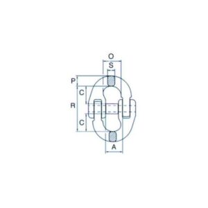 Element de Legătură pentru Lanțuri de Ridicare 6-22 mm