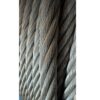 Cablu de tractiune, constructia 6x19+FC cu inima textila aspect zincat/mat
