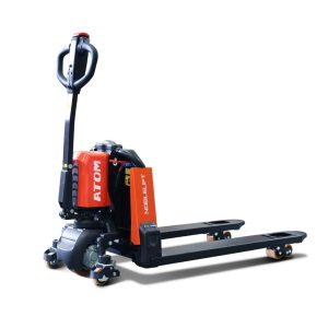 Transpalet electric cu operator pietonal PTE15Q (ATOM) 1500 kg